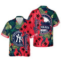 New York Yankees Tropical Allure Hawaiian Shirt