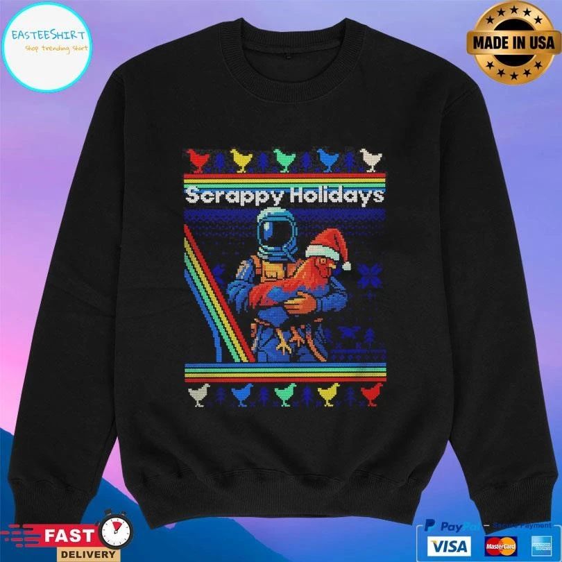 Scrappy Holidays Christmas 2025 T-shirts