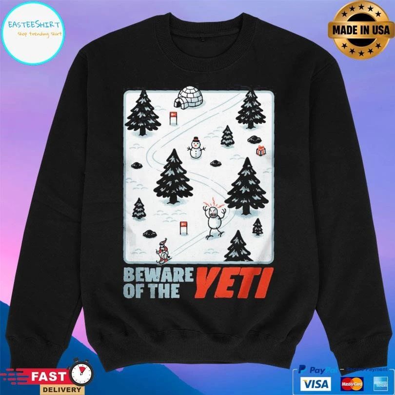 Beware Of The Yeti Christmas 2025 T-shirts