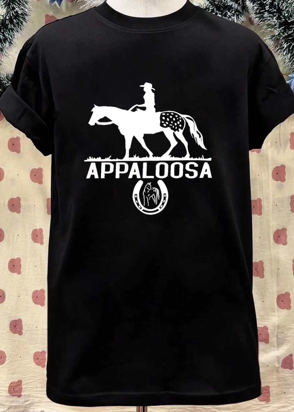 Appaloosa Horse Riding Western Equestrian Apparel T-Shirt