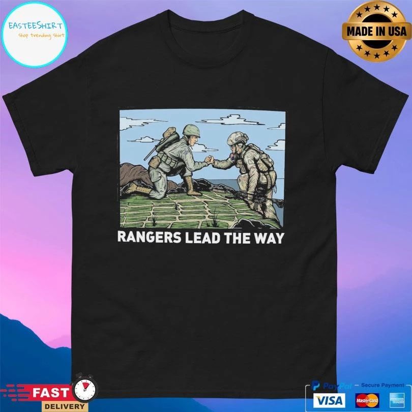 Rangers Lead The Way Legacy T-shirts