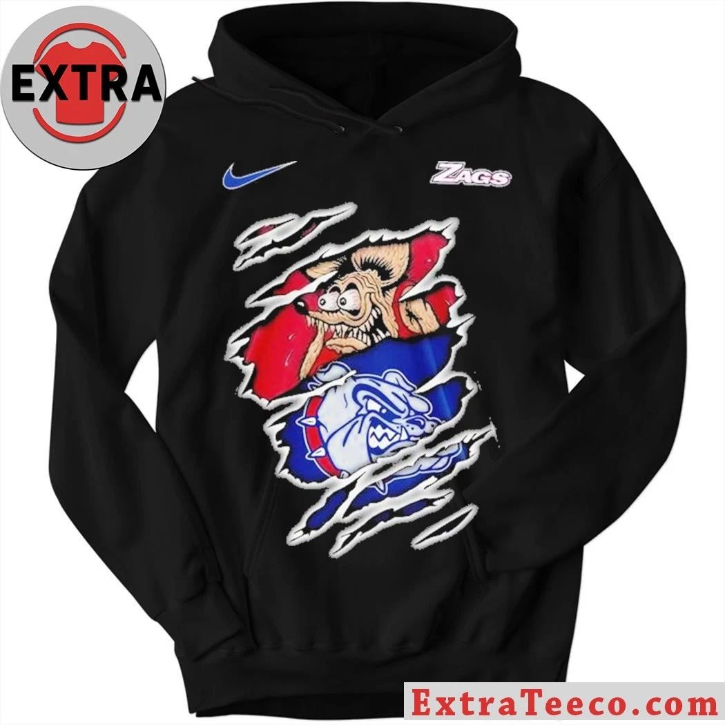 Gonzaga Bulldogs NCAA Varsity Savage Logo T-Shirt