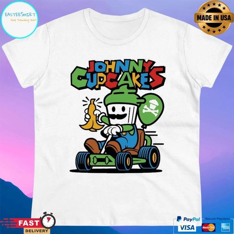 Johnny Cupcakes Racing Plumber T-shirts
