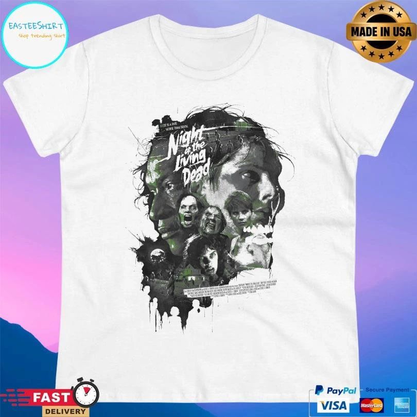 There Is A Fate Worse Than Death Night Of The Living Dead T-shirts