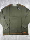 Kangol Green Thermal Long Sleeve Shirt
