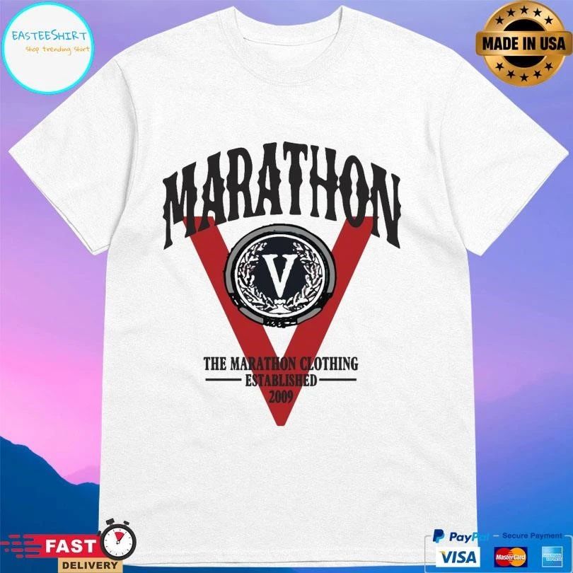 Marathon Vintage Victory V The Marathon Clothing Established 2009 T-shirts