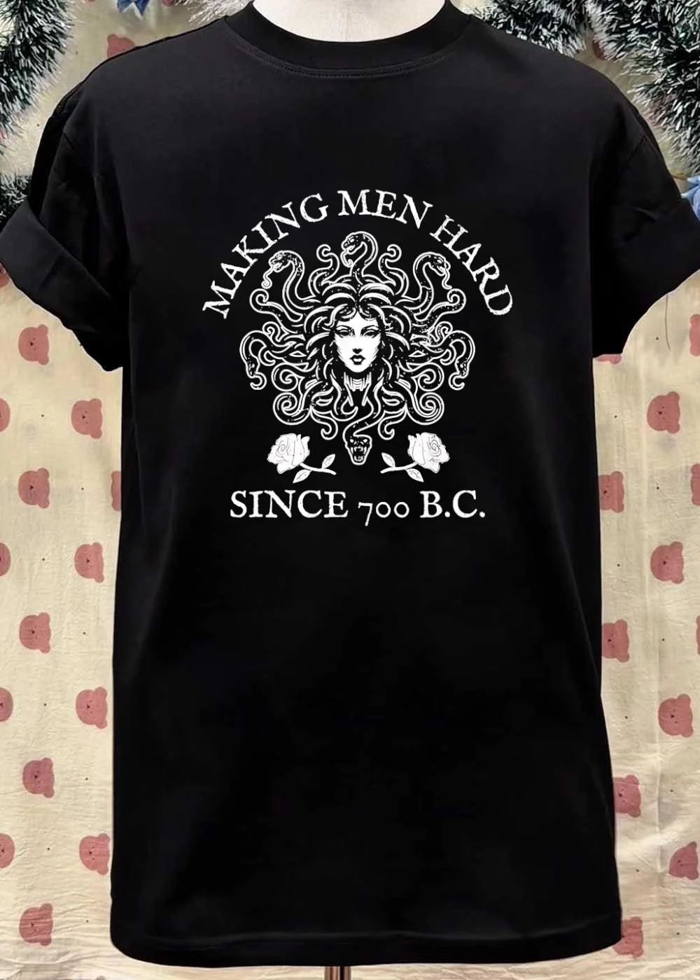 Medusa Mythology Making Men Hard Since 700 BC T-Shirt