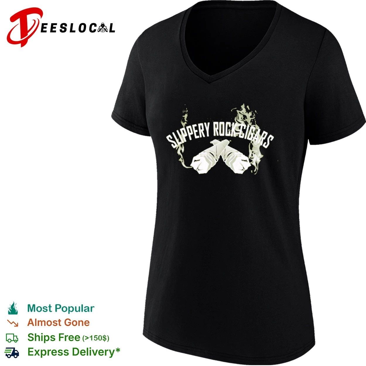 Slippery Rock Cigars cigar smoking tobacco T-shirt