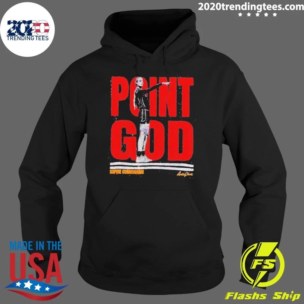 Sophie Cunningham Wnba Player Point God Basketball Fan Shirt
