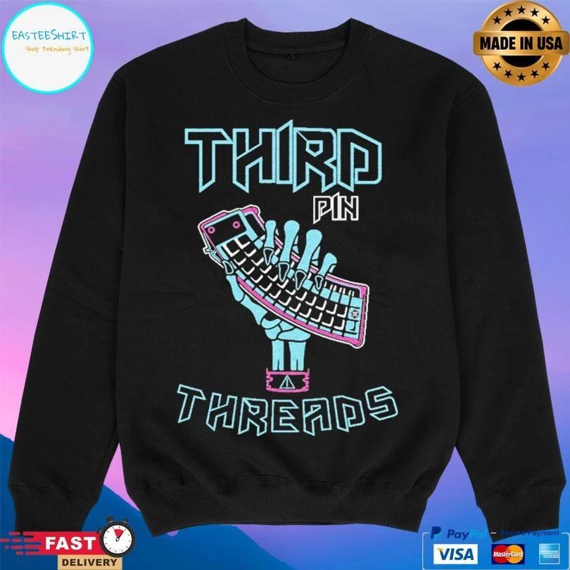 Third Pin Threads Mag Hand Jersey T-shirts