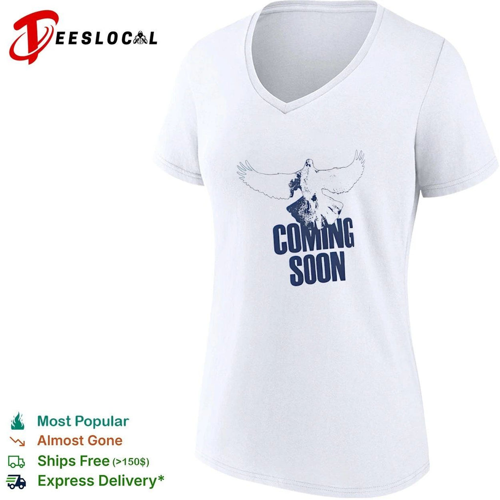 Coming Soon Dove inspirational bird T-shirt