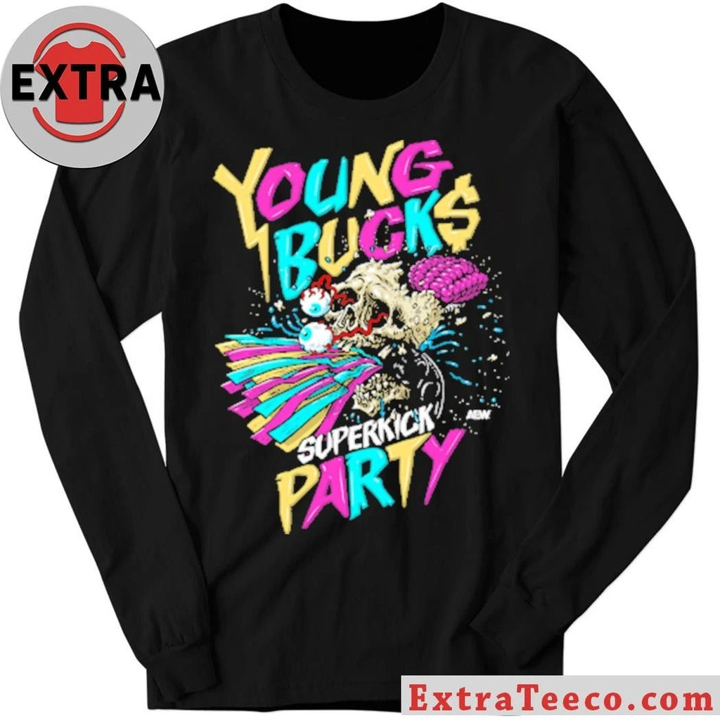 Young Bucks Superkick Party AEW Shirt