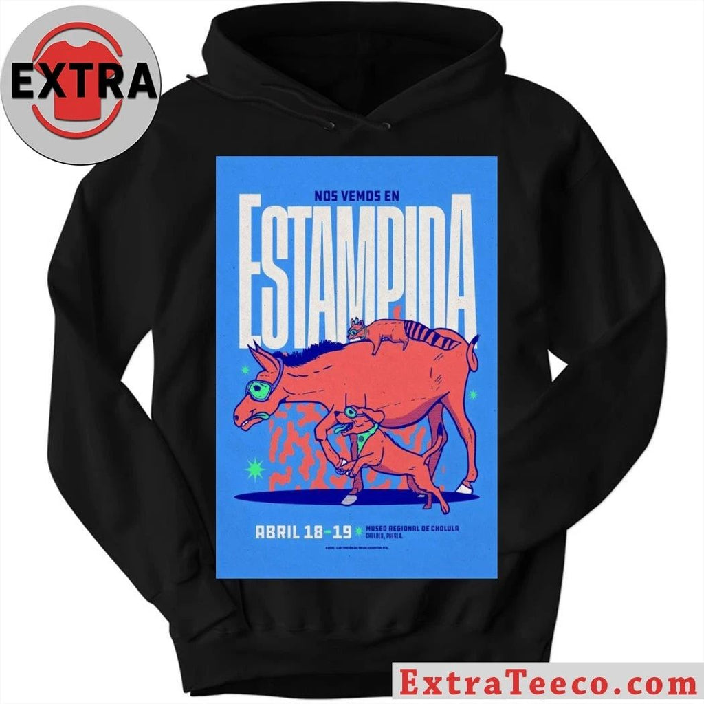 Nos vemos en el Festival Estampida Abril 18-19, 2026 Poster Shirt