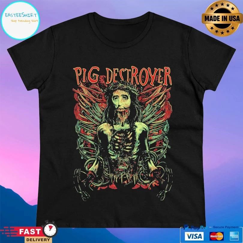 Pig Destroyer Hammer Christ T-shirts