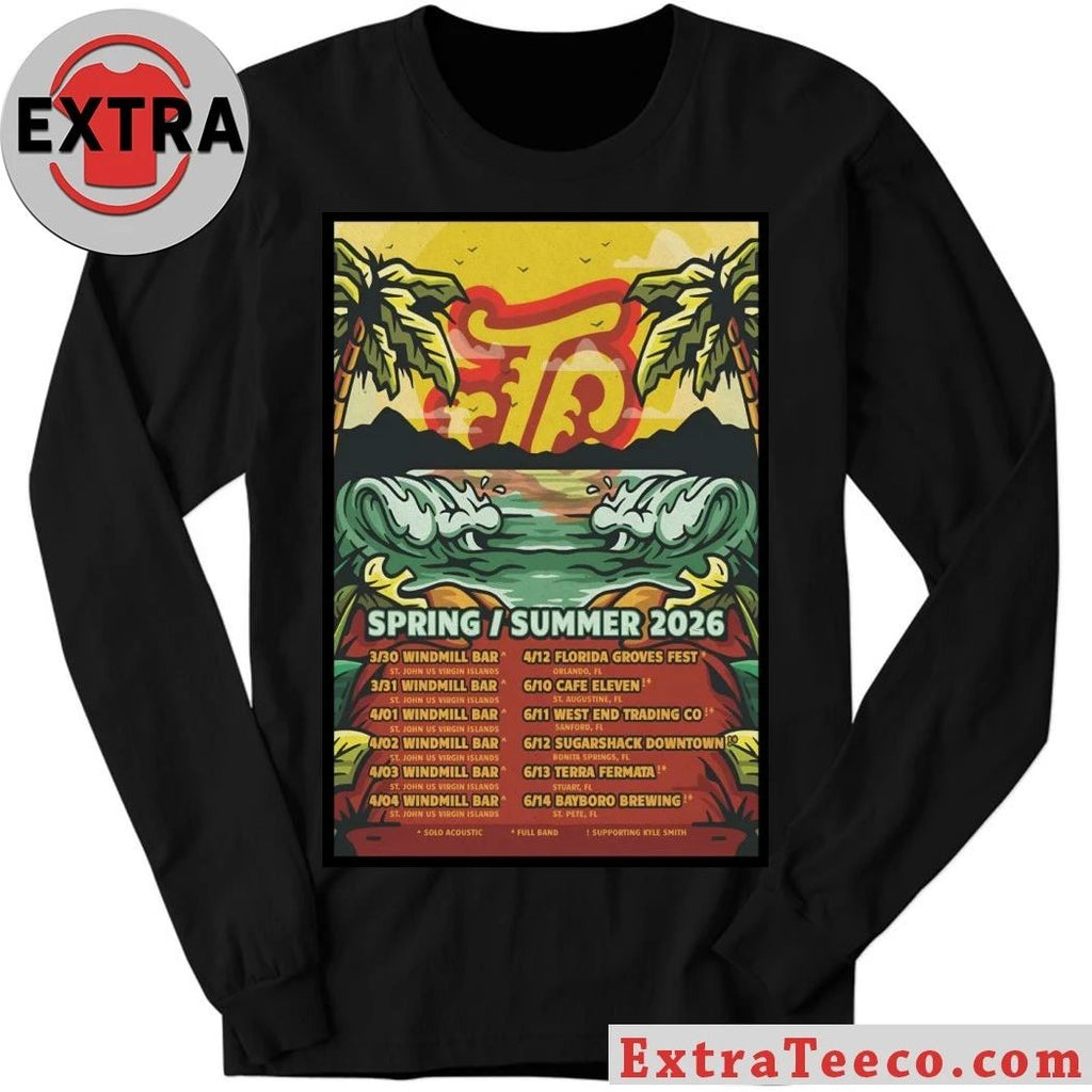 Original Joey Calderaio Spring & Summer Tour 2026 Poster Shirt