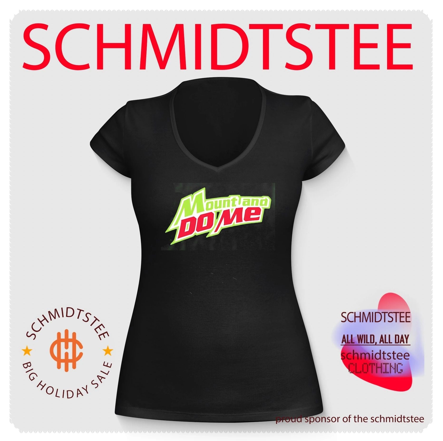 Mount and do me Mountain Dew logo parody shirt