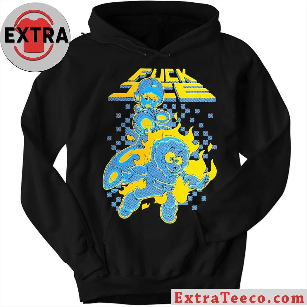 Mega Man Fuck Ice Clay Graham Art Shirt