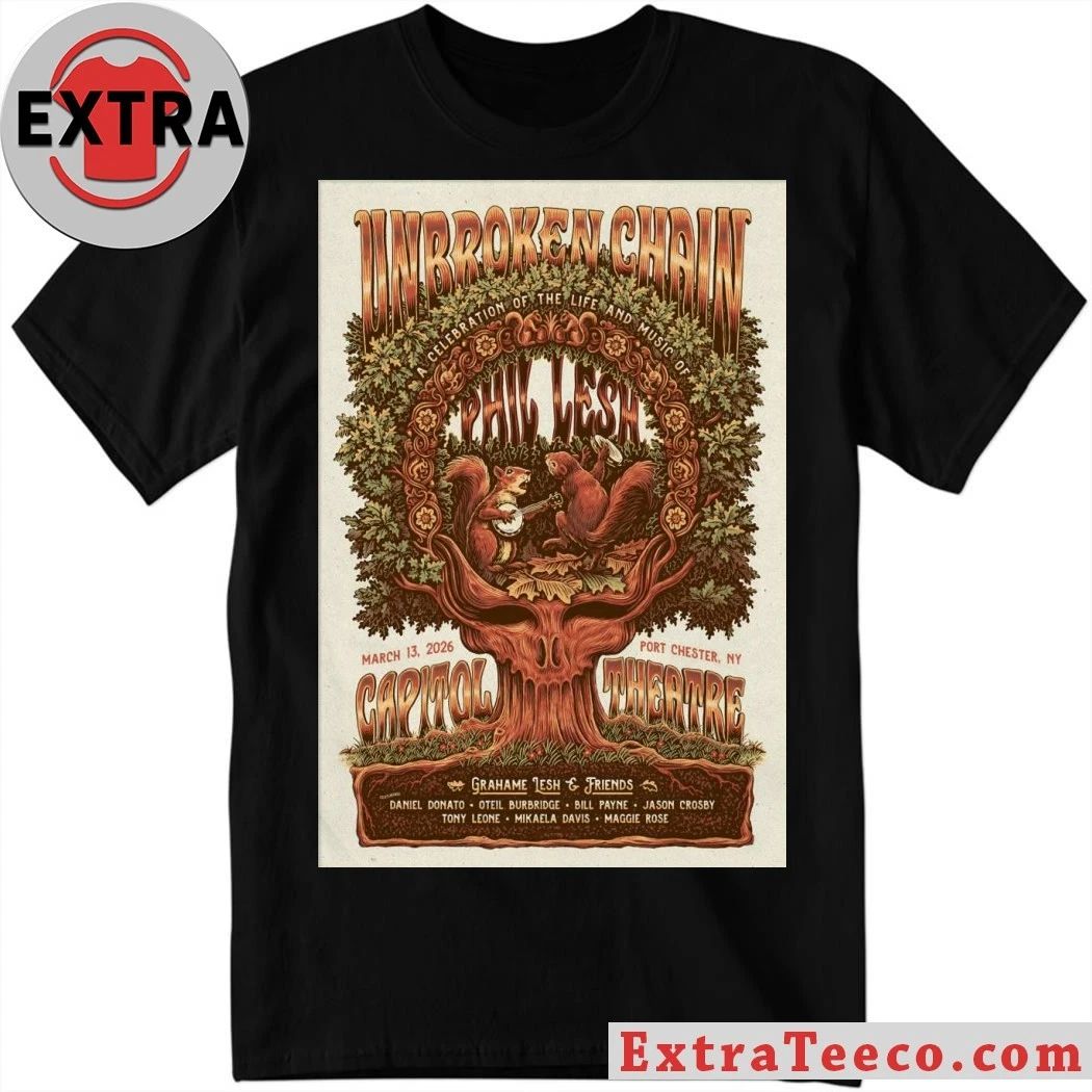 Grahame Lesh And Friends The Capitol Theatre In Port Chester NY Mar 13 2026 Poster Shirt