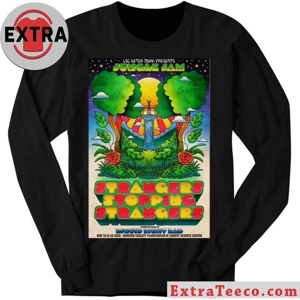 Strangers Stopping Strangers Tour Jersey City NJ On May 14-15 2026 Poster Shirt