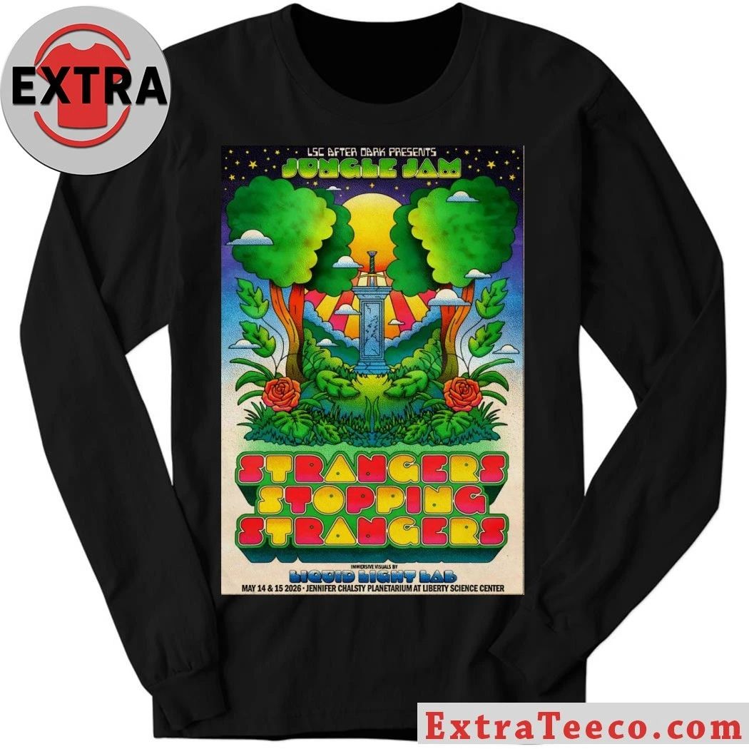 Strangers Stopping Strangers Tour Jersey City NJ On May 14-15 2026 Poster Shirt
