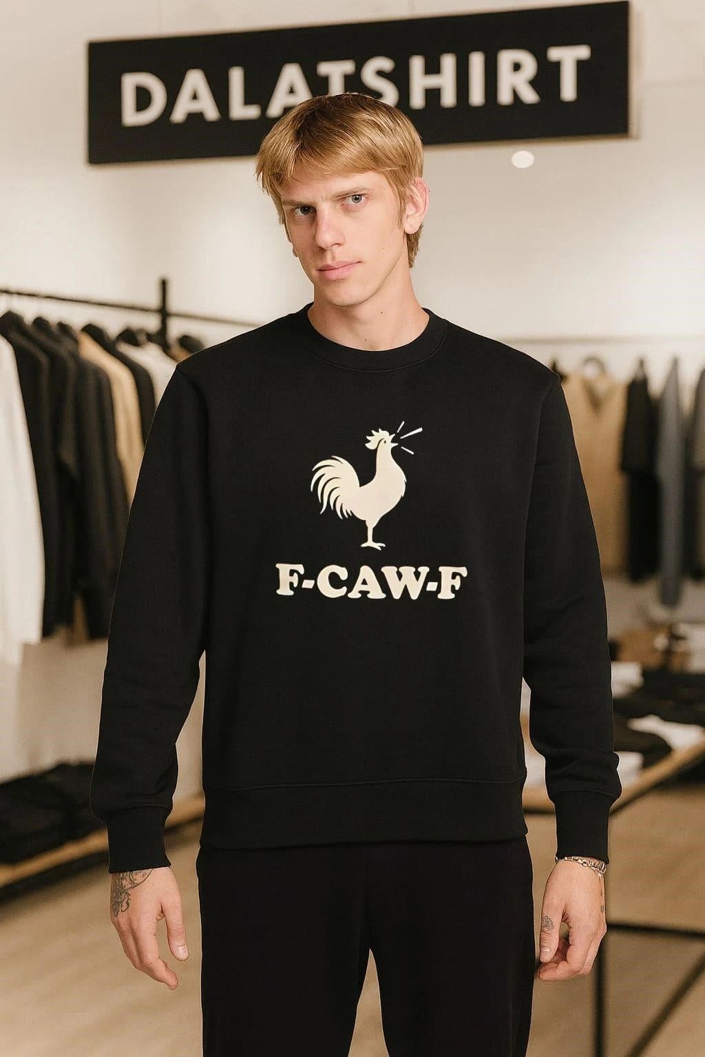 Awesome Rooster Crowing F-CAW-F shirt