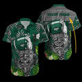 Personalized New York Jets Tiki Jungle Hawaiian Shirt