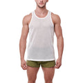 3 PACK MENS MESH  WHITE VEST MEN SPORTS GYM DAILY VESTS  100% COTTON M TO 5XL