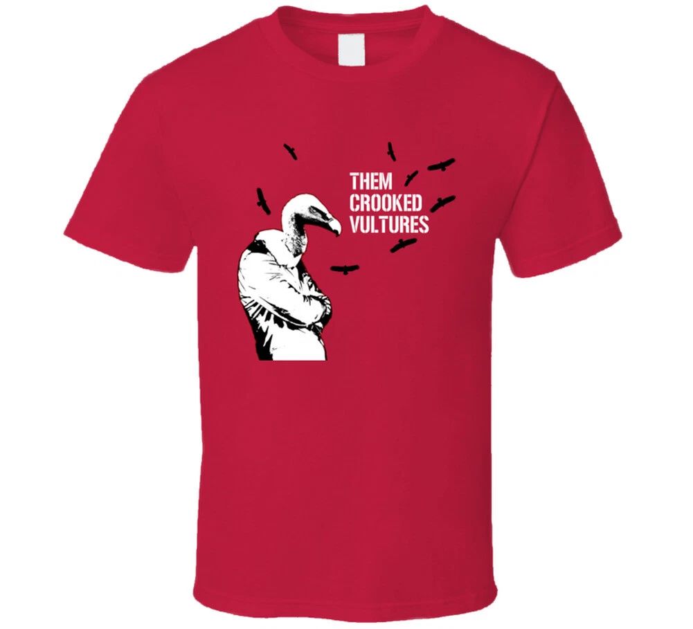 Them Crooked Vultures Grohl Page T Shirt