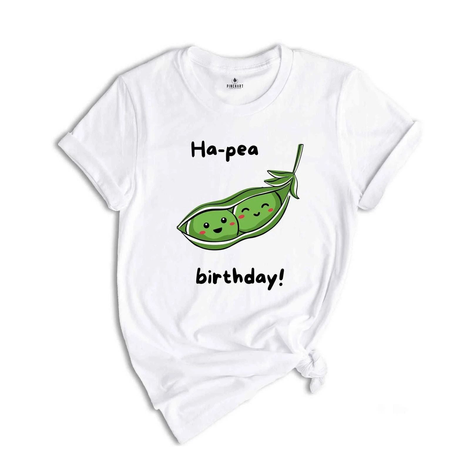 Ha Pea Birthday Shirt, Peas Shirt, Vegetable Shirt, Peas Lover Shirt, Cute Veget