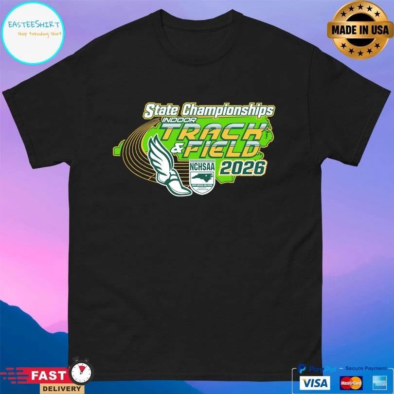 NCHSAA Indoor Track And Field State Championships 2026 T-shirts
