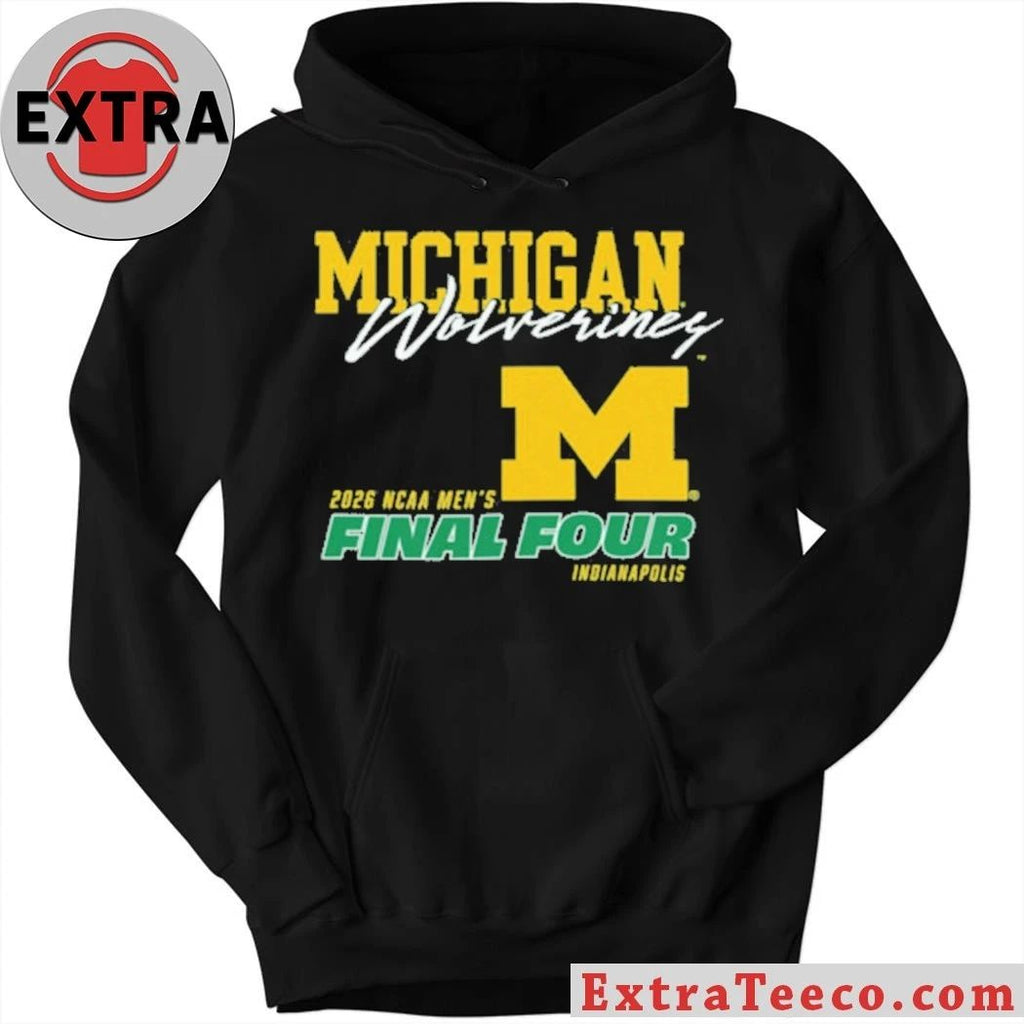 Original Michigan Wolverines 2026 NCAA Men’s Final Four Indianapolis Basketball Logo T-Shirt – Top-Rated Gift for College Basketball Lovers