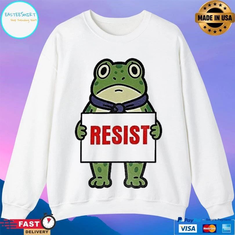 Portland Frog Rage Against Resist Anti Fascist Trump Democracy Antifa 2025 T-shirts