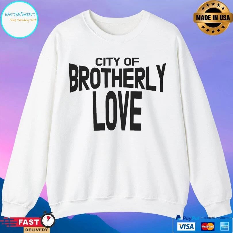 City Of Brotherly Love John Lennon Inspired T-shirts