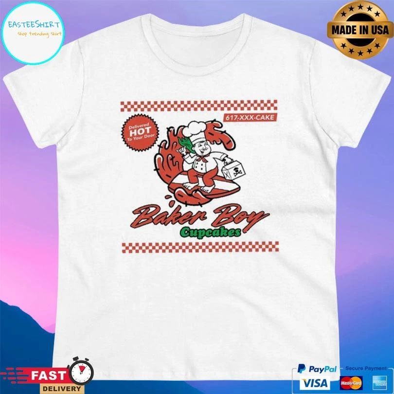 Baker Boy Cupcakes Pizza T-shirts