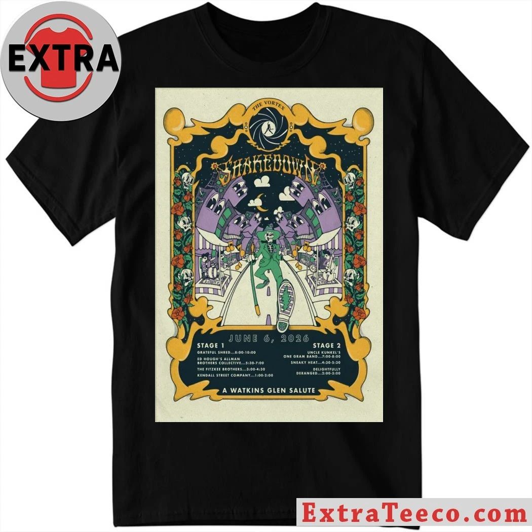 The Shakedown 6 6 2026 Catonsville MD Poster Shirt