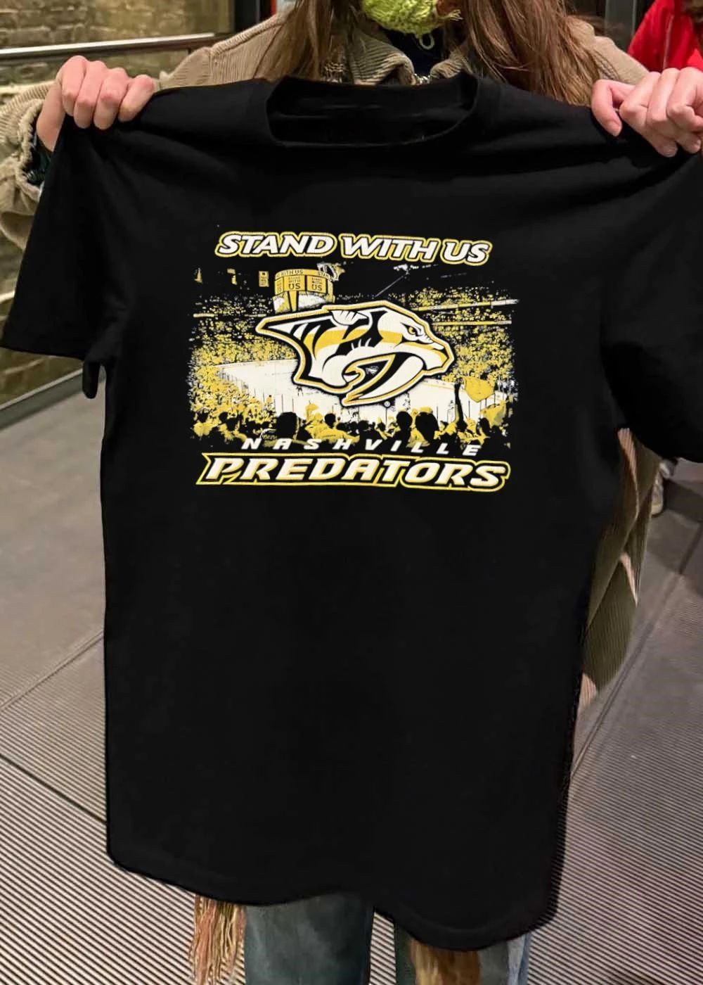 Stand With Us Nashville Predators Shirt