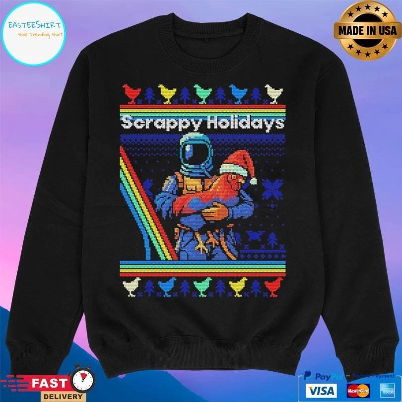 Scrappy Holidays Wheels Christmas 2025 T-shirts