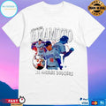 Los Angeles Dodgers Yoshinobu Yamamoto Cream Montage Christmas T-shirts