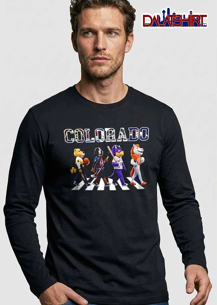 COLORADO Buff basketball Avalanche hockey Mammoth lacrosse Bronco football shirt