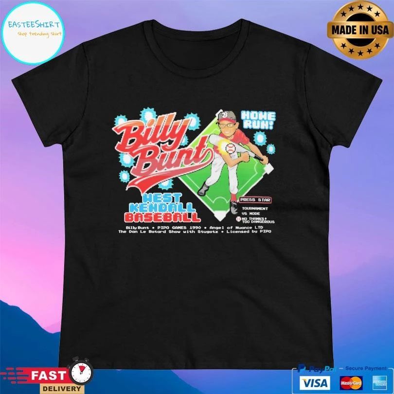 Billy Bunt West Kendall Baseball Home Run T-shirts
