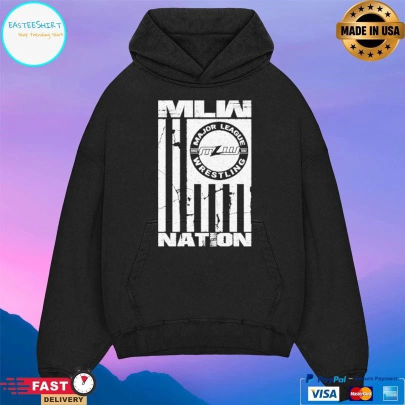 Major League Wrestling MLW Nation T-shirts