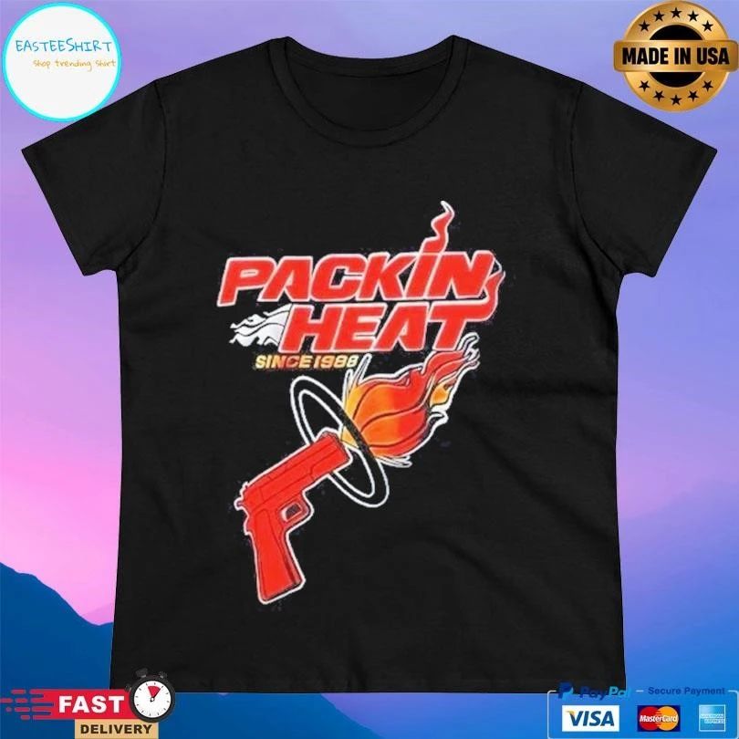 Miami Heat Packin Heat Since 1988 T-shirts