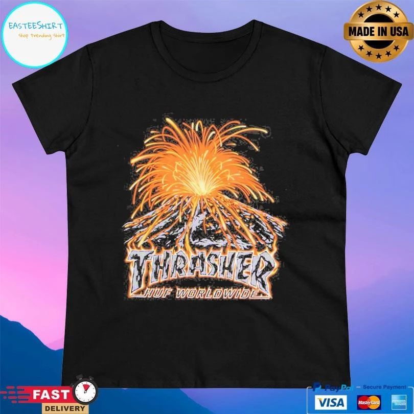 Thrasher Huf Worldwide T-shirts