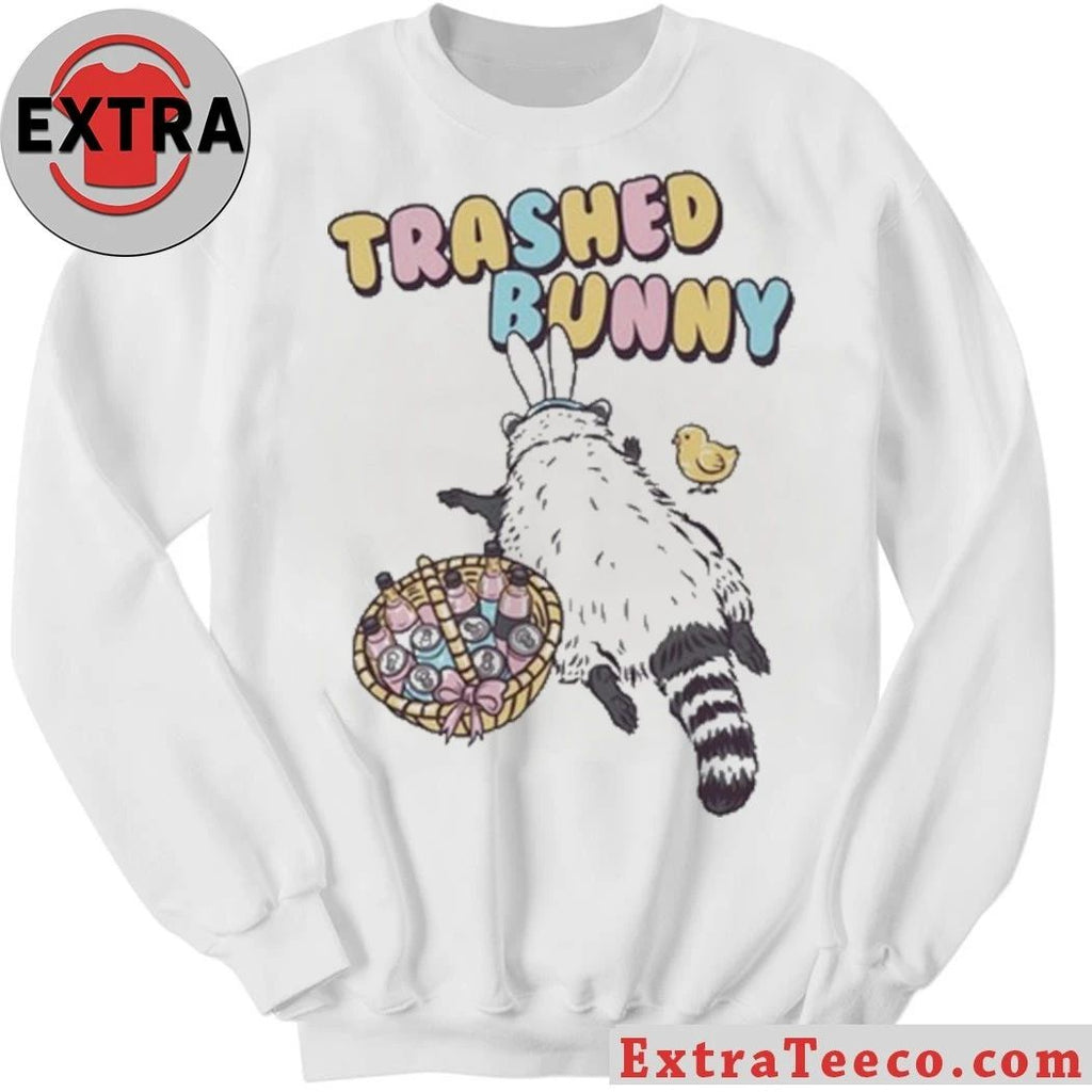 Trashed Bunny Raccoon T-Shirt