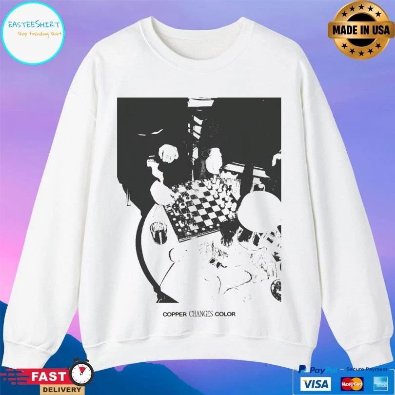 Copper Changes Color Chess T-shirts