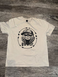 What's Up BRUH Tan Men’s Shirt, Cool Hip Trendy Funny Size L