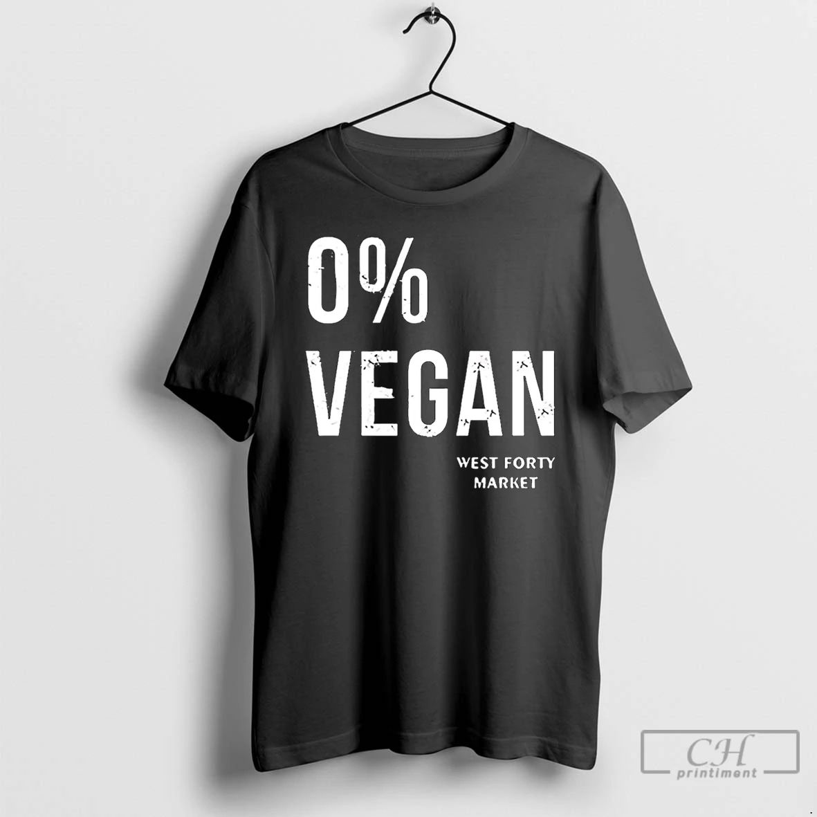 Premium 0 Percent Vegan West Forty Market Christmas T Shirts