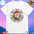 Only You Can Prevent Fascism Resist Christmas 2025 T-shirts