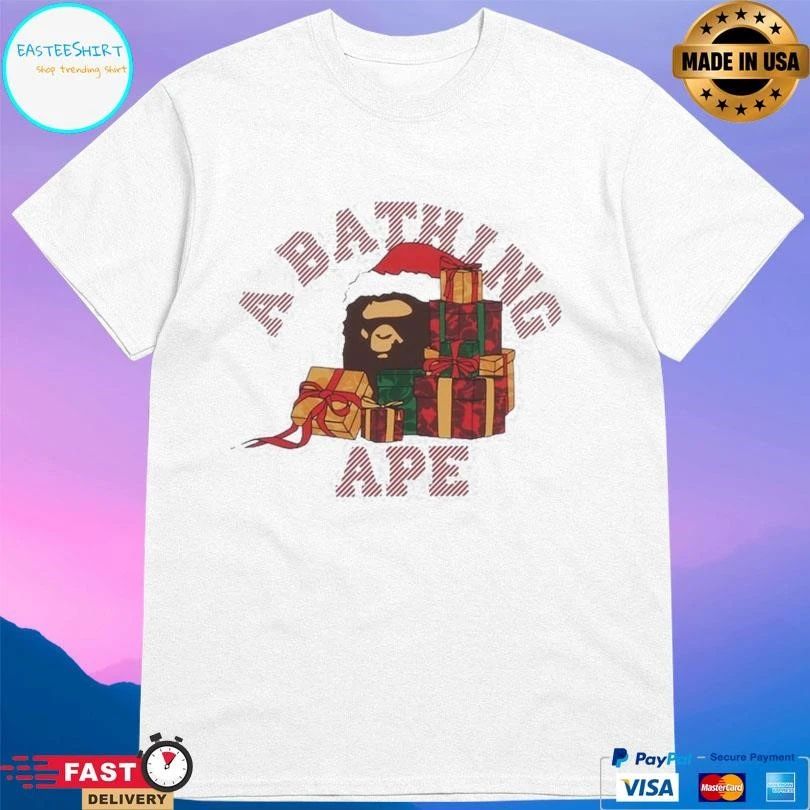 Present Box College A Bathing Ape Christmas 2025 T-shirts