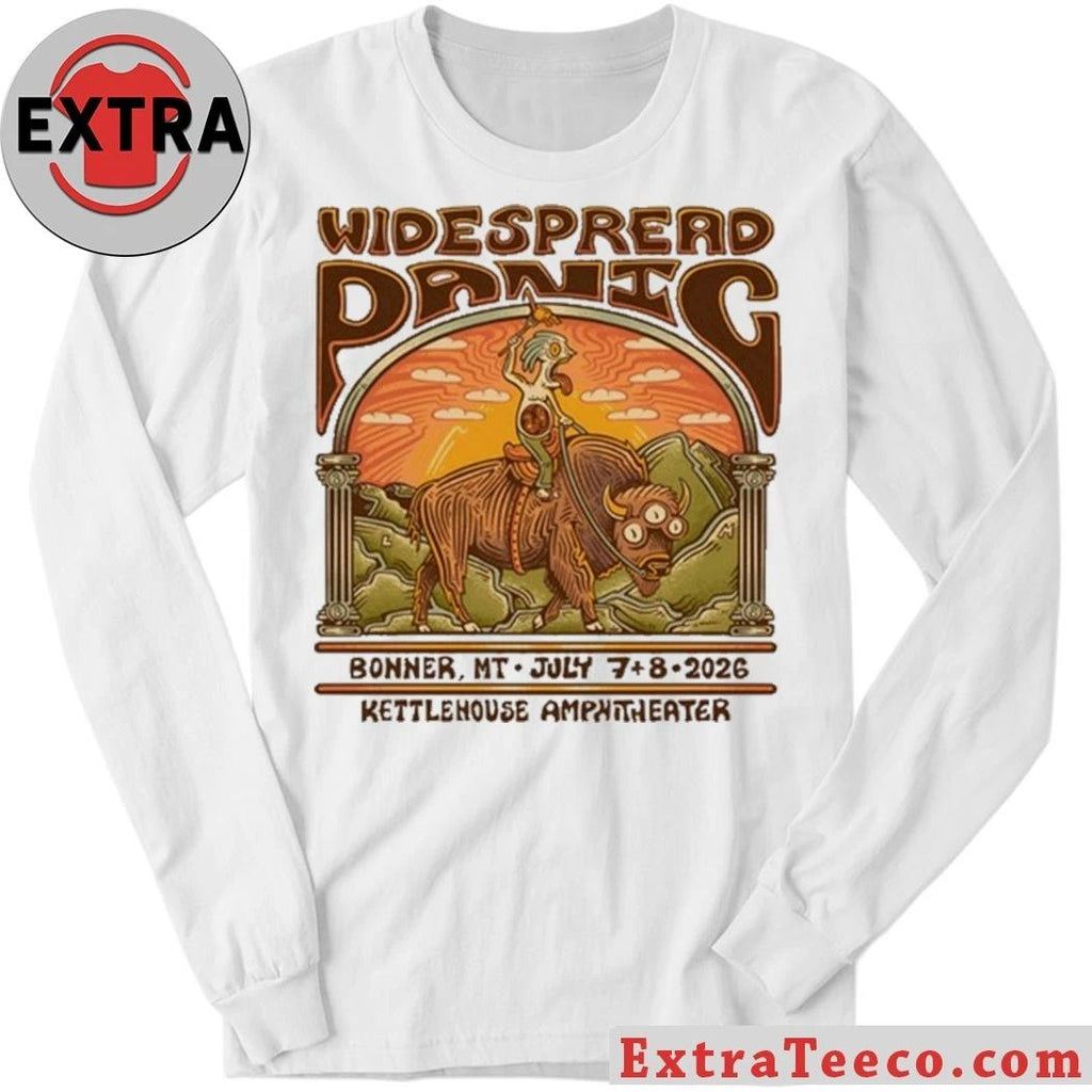 Widespread Panic Bonner MT On July 7-8 2026 Shirt